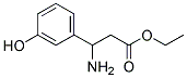 3-氨基-3-(3-羟基苯基)丙酸乙酯 结构式
