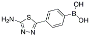 4-(5-Amino-1,3,4-thiadiazol-2-yl)benzeneboronic acid 结构式