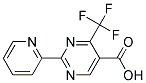 2-(Pyridin-2-yl)-4-(trifluoromethyl)-5-pyrimidinecarboxylic acid 结构式