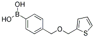 4-[(Thien-2-ylmethoxy)methyl]benzeneboronic acid 结构式