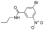 3-Bromo-5-nitro-N-propylbenzamide 结构式
