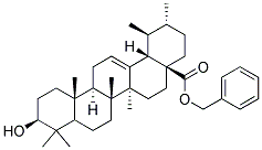 熊果酸苄酯 结构式