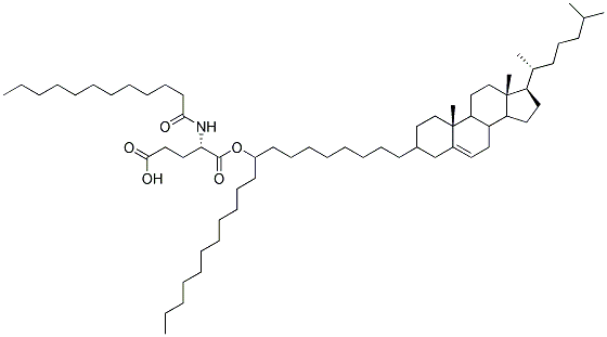 胆甾醇/辛基十二烷醇月桂酰谷氨酸酯 结构式