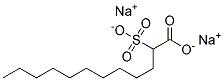 2-磺基月桂酸二钠 结构式