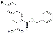CBZ-2,5-DIFLUORO-L-PHENYLALANINE 结构式