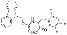 Fmoc-2,4,5-Trifluoro-D-Phenylalanine 结构式