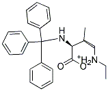 Trityl-L-Valine diethylammonium salt 结构式