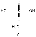 水合硫酸钇 结构式