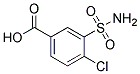 4-Chloro-3-Aminosulfonyl Benzoic Acid 结构式