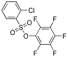 PENTAFLUOROPHENYL 2-CHLORO-BENZENESULFONATE 98% 结构式