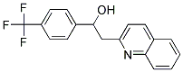 2-QUINOLIN-2-YL-1-(4-TRIFLUOROMETHYLPHENYL)ETHANOL 97% 结构式