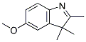 5-甲氧基-2,3,3-三甲基假吲哚 结构式
