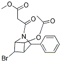 3-(5-ACETOXY-6-BROMO-3-PHENYL-2-AZA-BICYCLO[2.1.1]HEX-2-YL)-3-OXO-PROPIONIC ACID METHYL ESTER 结构式