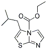 ETHYL 3-ISOBUTYL-IMIDAZO[2,1-B]THIAZOLE 4-CARBOXYLATE 结构式