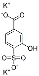 POTASSIUM, 4-CARBOXY-2-HYDROXY-BENZENESULFONATE 结构式