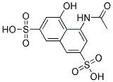 8-Acetamidonapthol-3,6-Disulfonic Acid 结构式