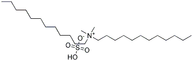 双十二烷基二甲基硫酸氢铵 结构式