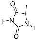 Diiododimethylhydantoin 结构式