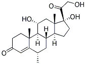 6A-MethylHydrocortisone 结构式