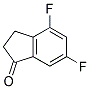 4,6-Difluoro-2,3-Dihydroinden-1-One 结构式