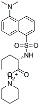 Dansyl-L-NorvalinePiperidiniumSalt 结构式