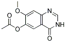 6-Acetoxy-7-Methoxy Quinazoline-4-(3H)-One 结构式