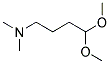 4,4-Dimethoxy-N,N-Dimethylbutylamine 结构式