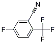 5-氟-2-(三氟甲基)苯腈 结构式