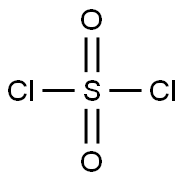 SULPHURYL CHLORIDE FOR SYNTHESIS 结构式