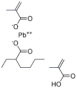 leadmethacrylate2-ethylhexanoateinmethylmethacrylate 结构式