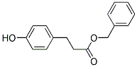 对羟基苯丙酸苄酯 结构式