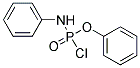 N-PHENYLPHOSPHORAMIDOCHLORIDIC ACID PHENYL ESTER 结构式