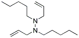 N-PENTYLALLYLAMINE, (N-ALLYLAMYLAMINE) 结构式