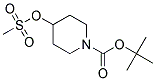 N-BOC-4-甲磺酰氧基哌啶 结构式