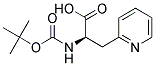 NALPHA-TERT-BUTOXYCARBONYL-3-(2-PYRIDYL)-D-ALANINE 结构式