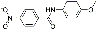 N-(4-NITROBENZOYL)-P-ANISIDINE 结构式