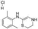 N-(2,6-DIMETHYLPHENYL)5,6-DIHYDRO-4H-1,4-THIAZINE-2-AMINE HYDROCHLORIDE 结构式