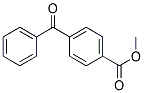 4-苯甲酰基苯甲酸甲酯 结构式