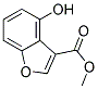 METHYL 4-HYDROXYBENZOFURAN-3-CARBOXYLATE 结构式