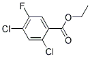 ETHYL 2,4-DICHLORO-5-FLUOROBENZOATE 结构式