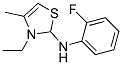 ETHYL 2-(2-FLUORO-PHENYLAMINO)-4-METHYL-THIAZOLE- 结构式