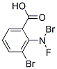 DIBROMOFLUOROANTHRANILIC ACID 结构式