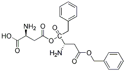 B-BENZYL L-ASPARTATE, (L-ASPARTIC ACID 4-BENZYL ESTER) 结构式