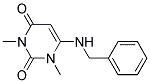 6-BENZYLAMINO-1,3-DIMETHYLURACIL 结构式