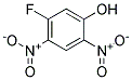 5-氟-2,4-二硝苯酚 结构式