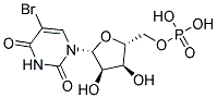 5-BROMOURIDINE-5'-MONOPHOSPHATE 结构式