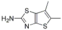 5,6-DIMETHYL-THIENO[2,3-D]THIAZOL-2-YLAMINE 结构式