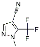 1-甲基-5-三氟甲基-1H-吡唑-4-腈 结构式