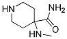 4-CARBAMOYL-4-METHYLAMINOPIPERIDINE 结构式