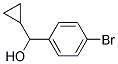 4-Bromo-alpha-cyclopropylbenzyl alcohol 结构式
